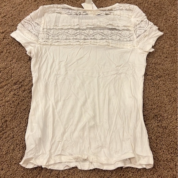 H&M white lace top size small - Picture 4 of 4